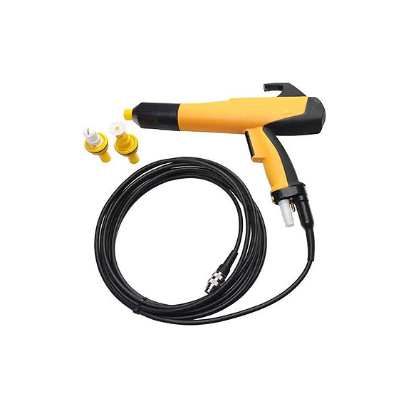 30kV manual electrostatic powder coating gun 2.2Bar Powder Coating Gun for storage rack