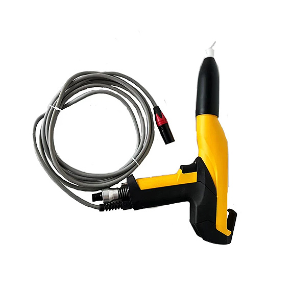 60kV industrial powder spray pistol 0.6Bar Powder Coating Gun for household appliance parts