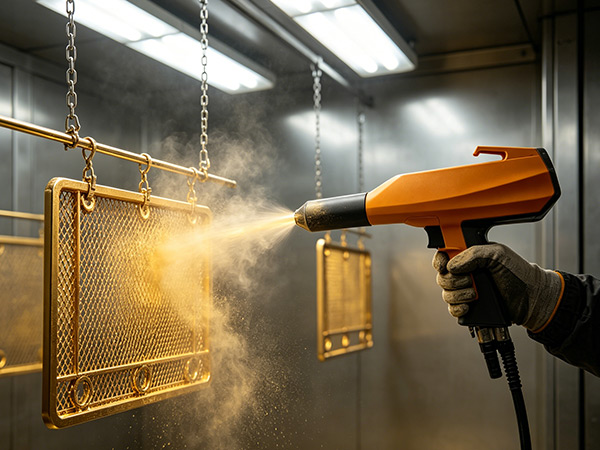 Golden fence spraying